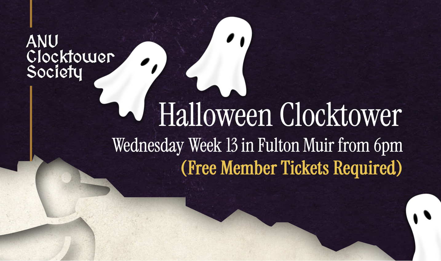 Official artwork for Halloween Clocktower - Week 13 · 2025-10-29