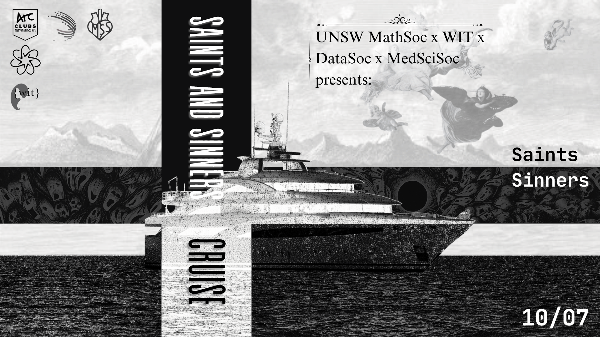 UNSW MathxWITxDataxMedSci: Saints & Sinners Cruise