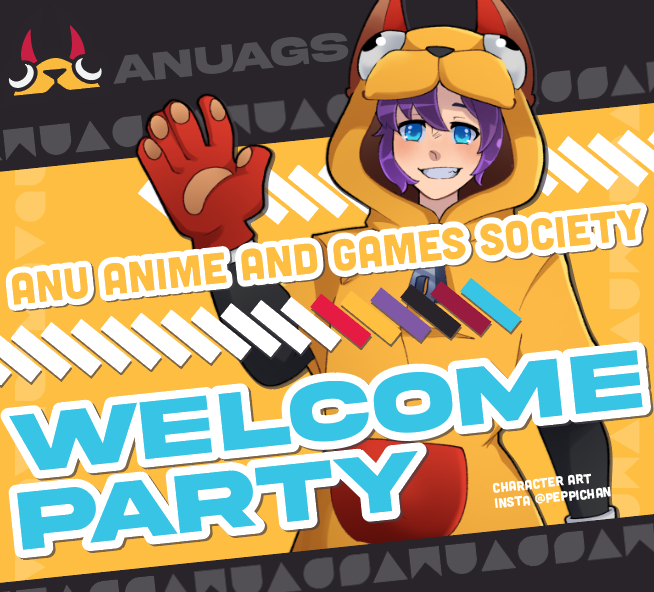 Official artwork for AGS Welcome Party · 2026-02-27