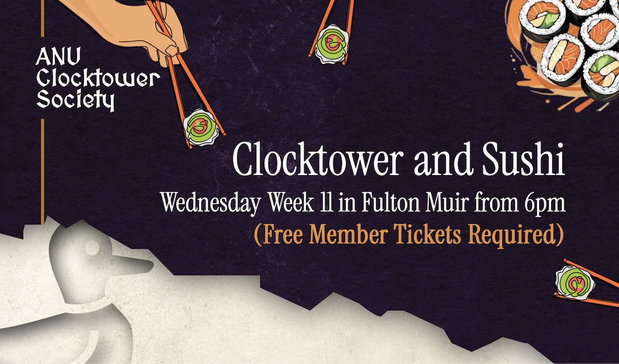 Official artwork for Clocktower and Sushi - Week 11 · 2025-10-15